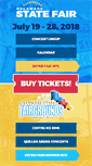 Mobile Screenshot of delawarestatefair.com
